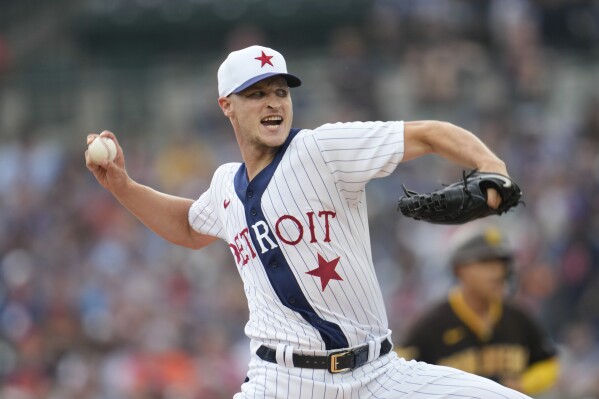 Detroit tigers stars and stripes jersey online